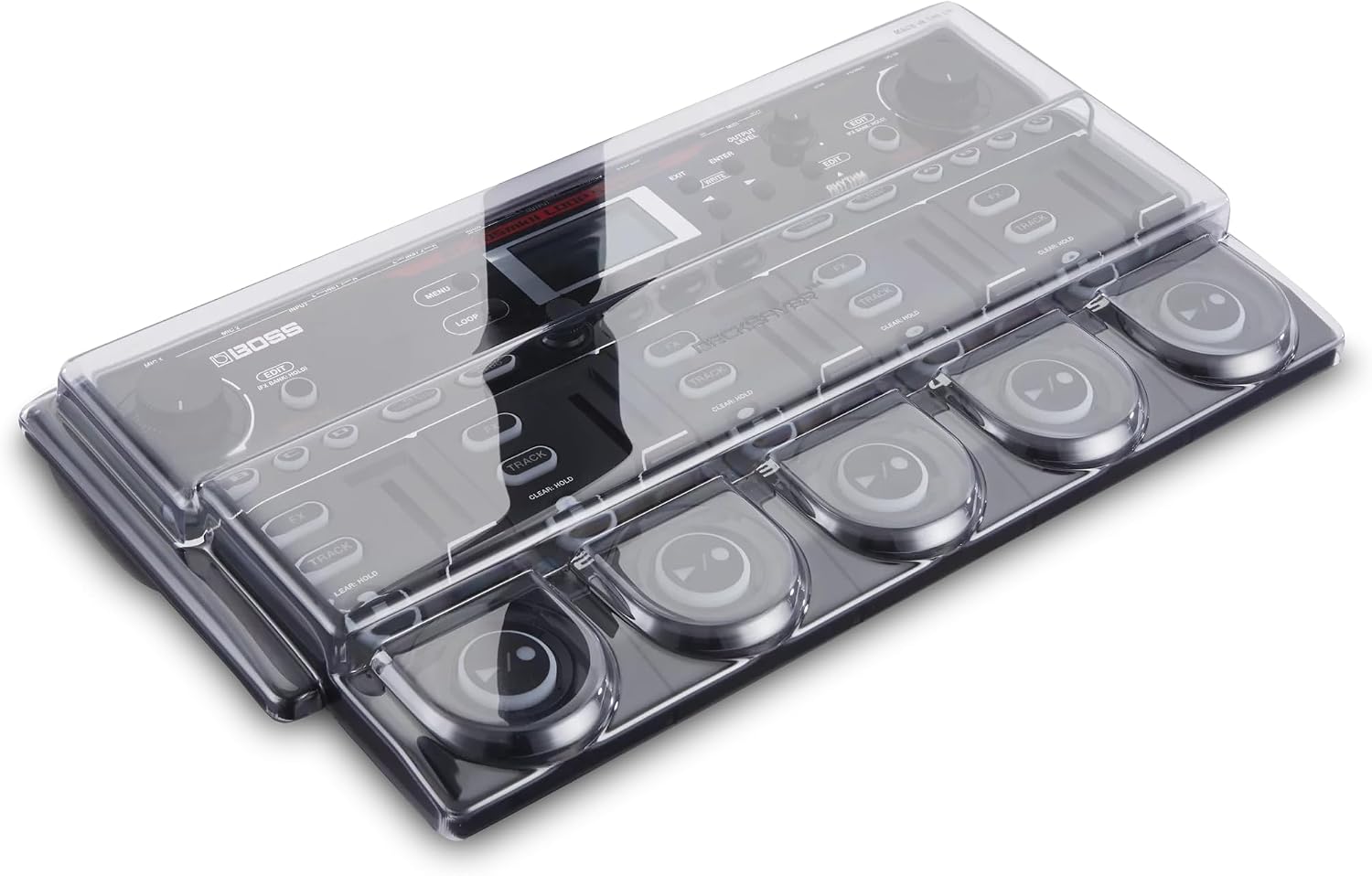 Detalle de Decksaver DS-PC-RC505MK2 skyddslock för Boss RC-505MK2 i polykarbonat