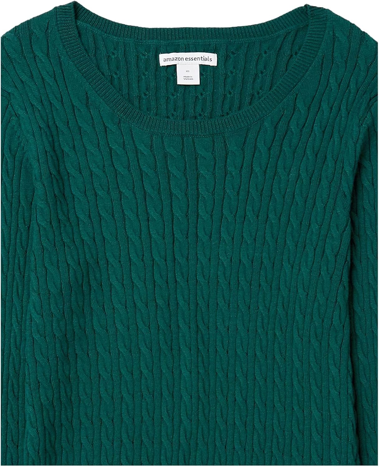 Thumbnail 4 de Amazon Essentials women’s lightweight cable knit long-sleeve crewneck jumper (plus size available)