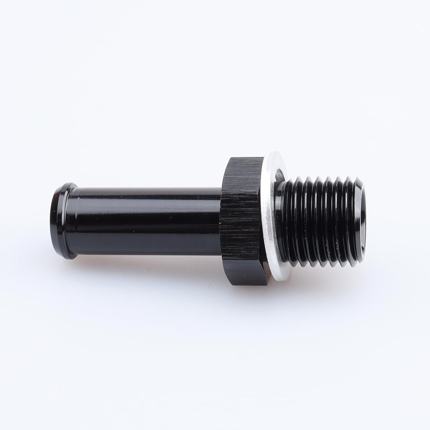 Detalle de AC PERFORMANCE M14 x 1.5 to 12mm Barb Fuel Line Fitting Adapter (Aluminium, Black)