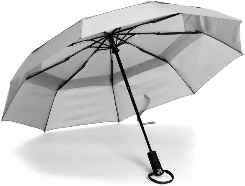 Detalle de Windproof travel umbrella double canopy