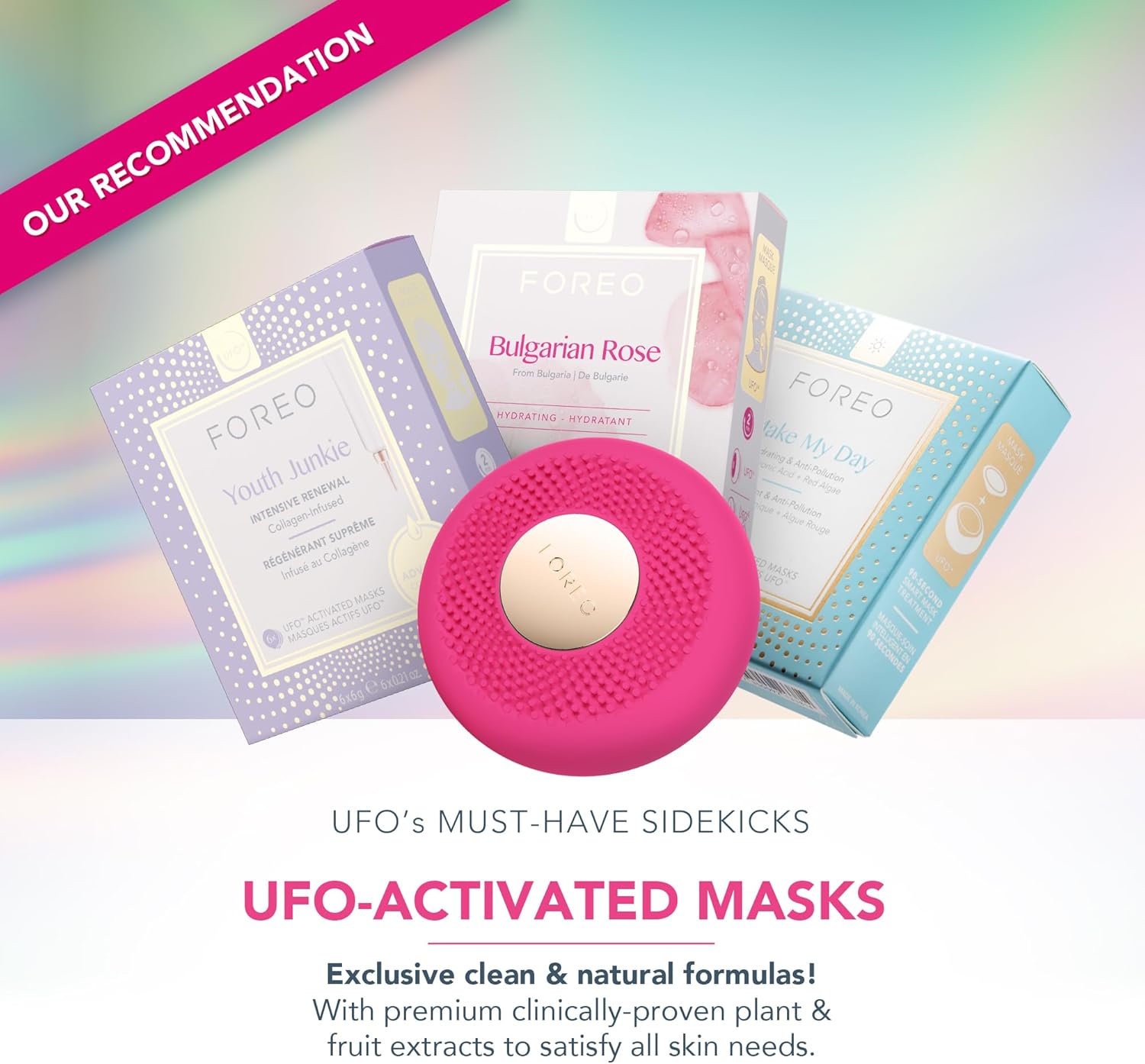 Thumbnail 3 de FOREO UFO 3 LED 4-in-1 Face Mask Skincare Device with NIR & Red Light Therapy