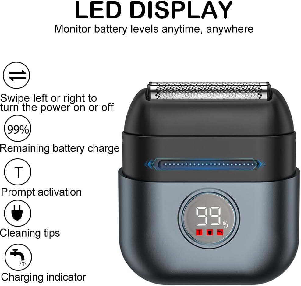 Thumbnail 4 de Foil Shaver for Men with USB-C Recharge, 8000RPM Motor, and IPX6 Wet & Dry