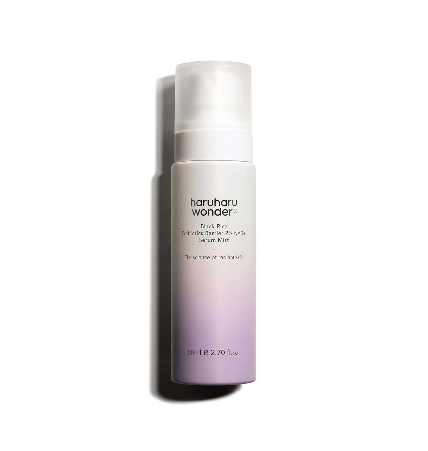 Detalle de haruharu Wonder Black Rice Probiotics 2% NAD+ Serum-Spray – Feuchtigkeit, Stärkung der Hautbarriere und Glow