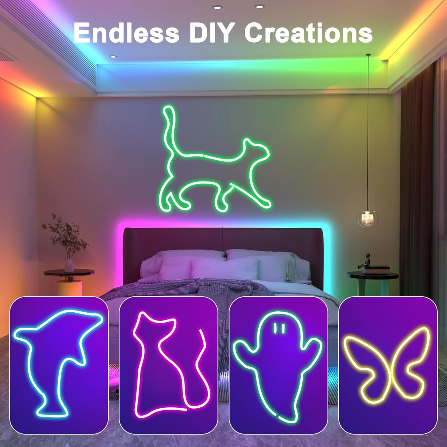 Thumbnail 5 de Cinta LED Neon 10m RGB DIY