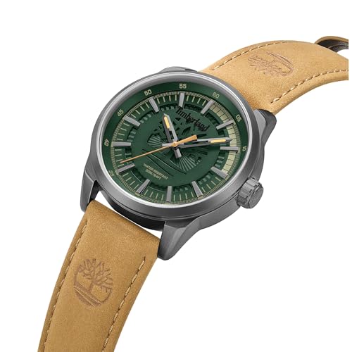 Thumbnail 4 de Timberland Lanigan, reloj de hombre de 44 mm con acabado IP y esfera verde