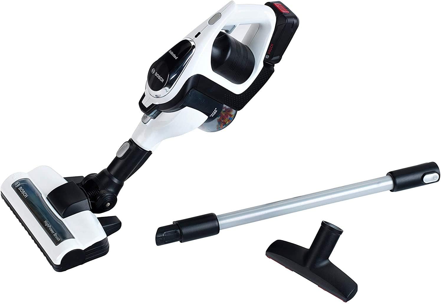 Detalle de Theo Klein 6812 Bosch Unlimited Vacuum Cleaner – Battery-Powered Toy for Ages 3+