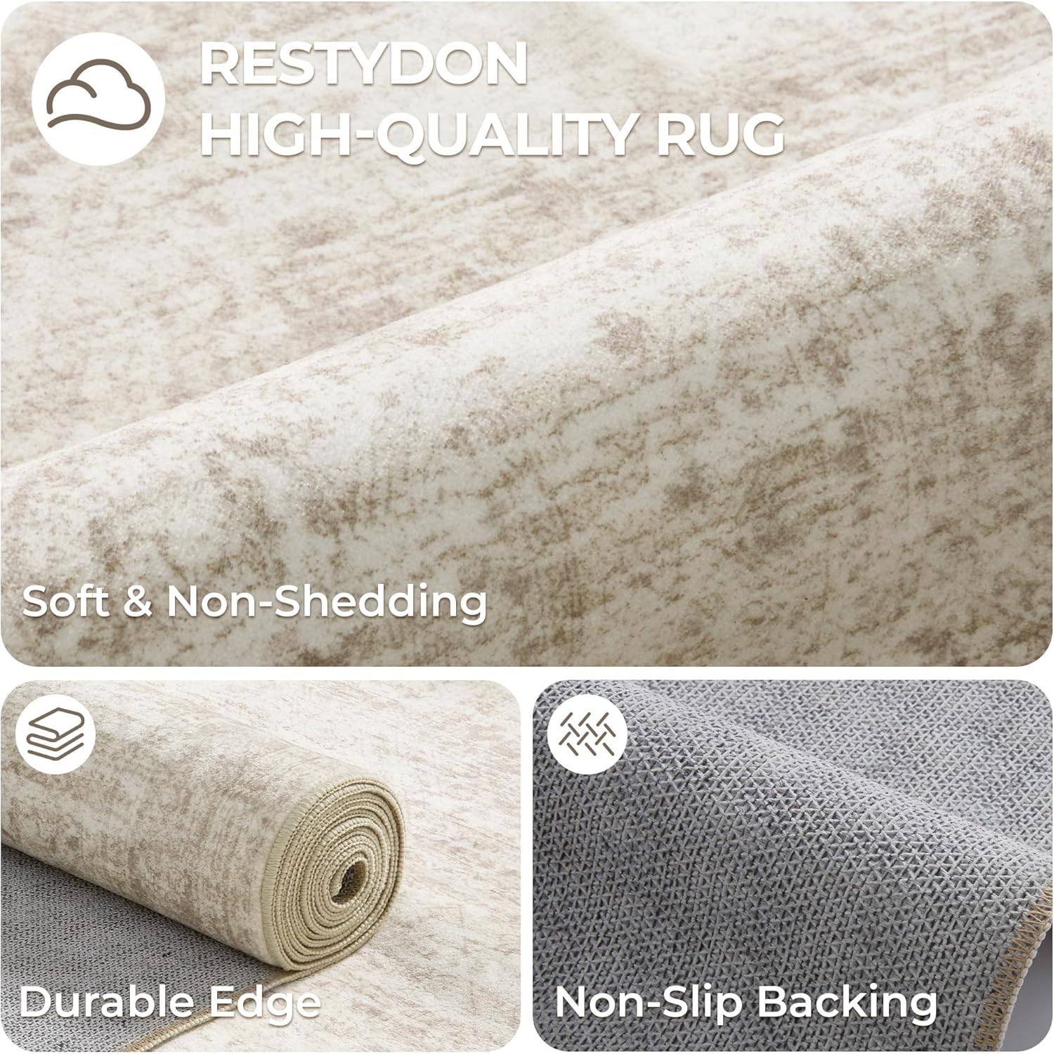 Thumbnail 6 de Restydon 2x8 Runner Rug Non Slip
