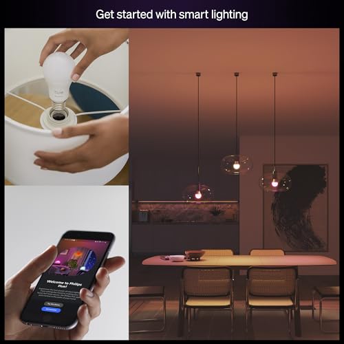 Detalle de Philips Hue Essential Smart A60 LED Bulb (E27, B22) — 1 Pack