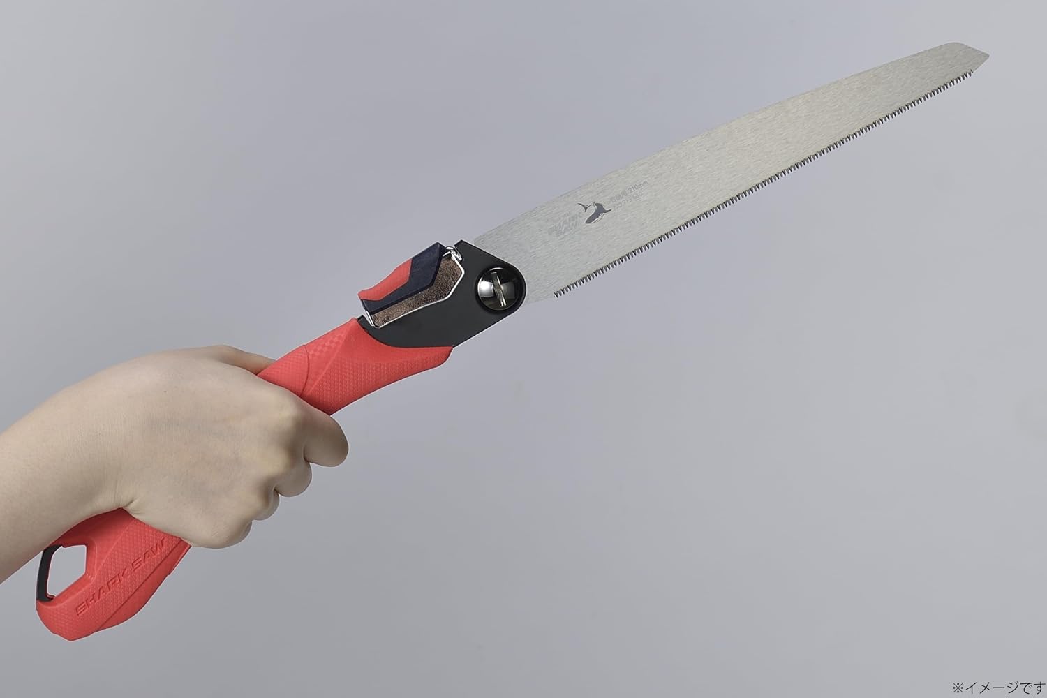 Detalle de TAKAGI シャークソー 4907052713673 竹挽用折込鋸 210mm 替刃式・角度2段切替