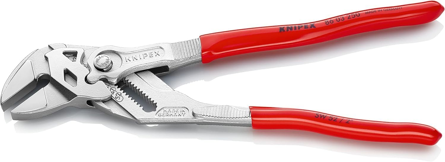 Thumbnail 1 de クニペックス KNIPEX プライヤーレンチ 250mm クロムメッキヘッド・平行あご・最大開口46mm