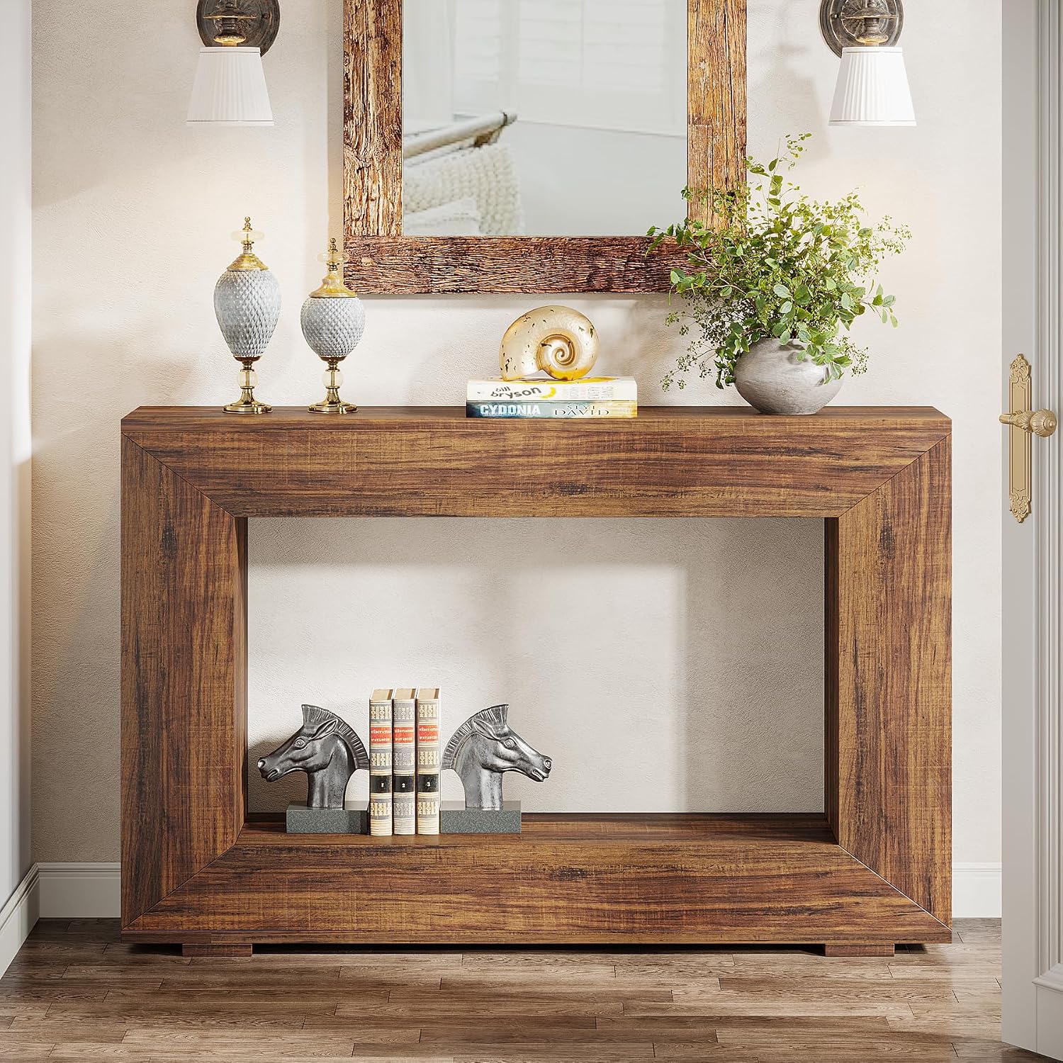Detalle de Tribesigns Console Table, 47.2 Inches