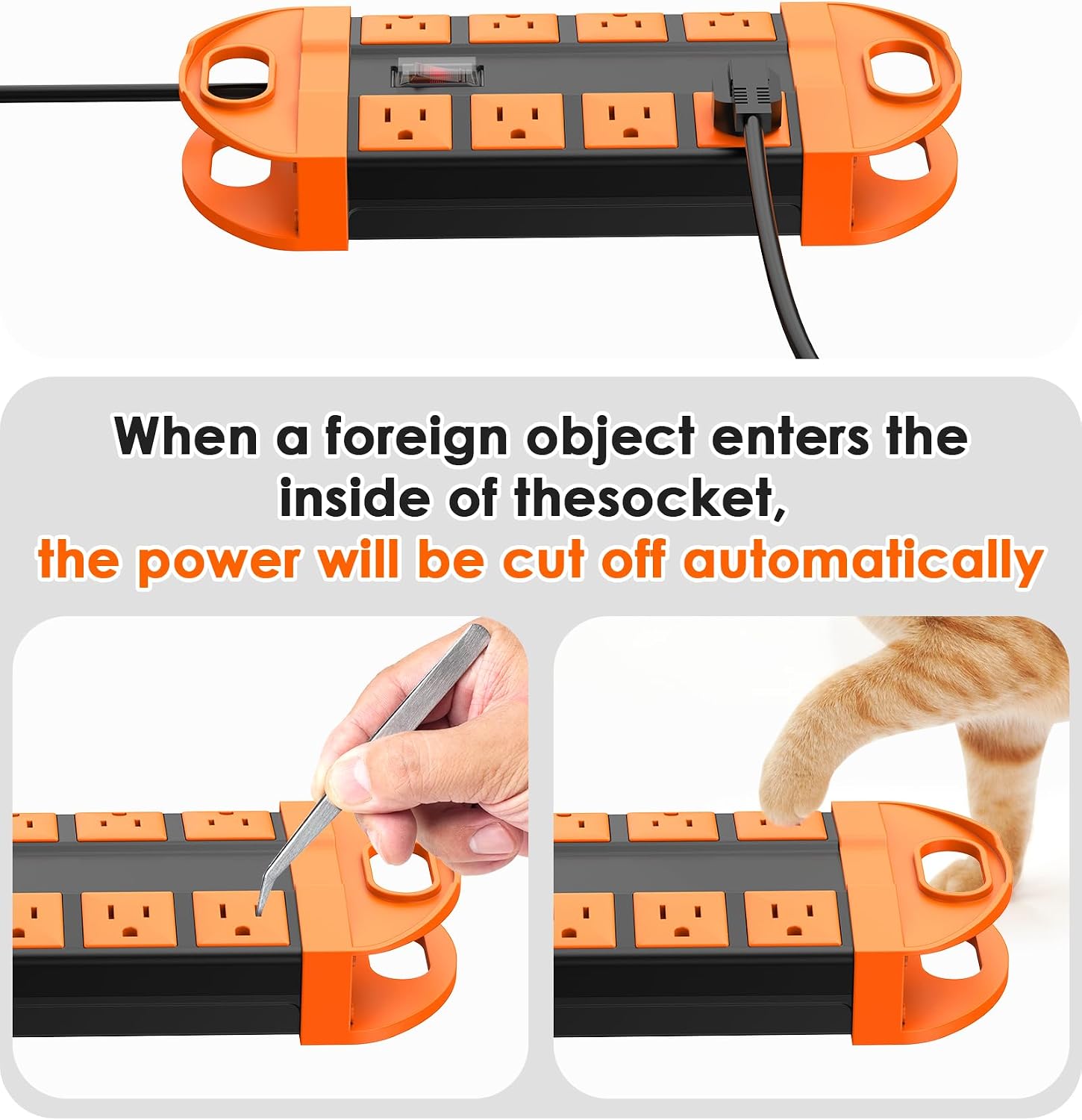 Thumbnail 4 de CCCEI Outdoor Power Strip, 15-Foot Cord