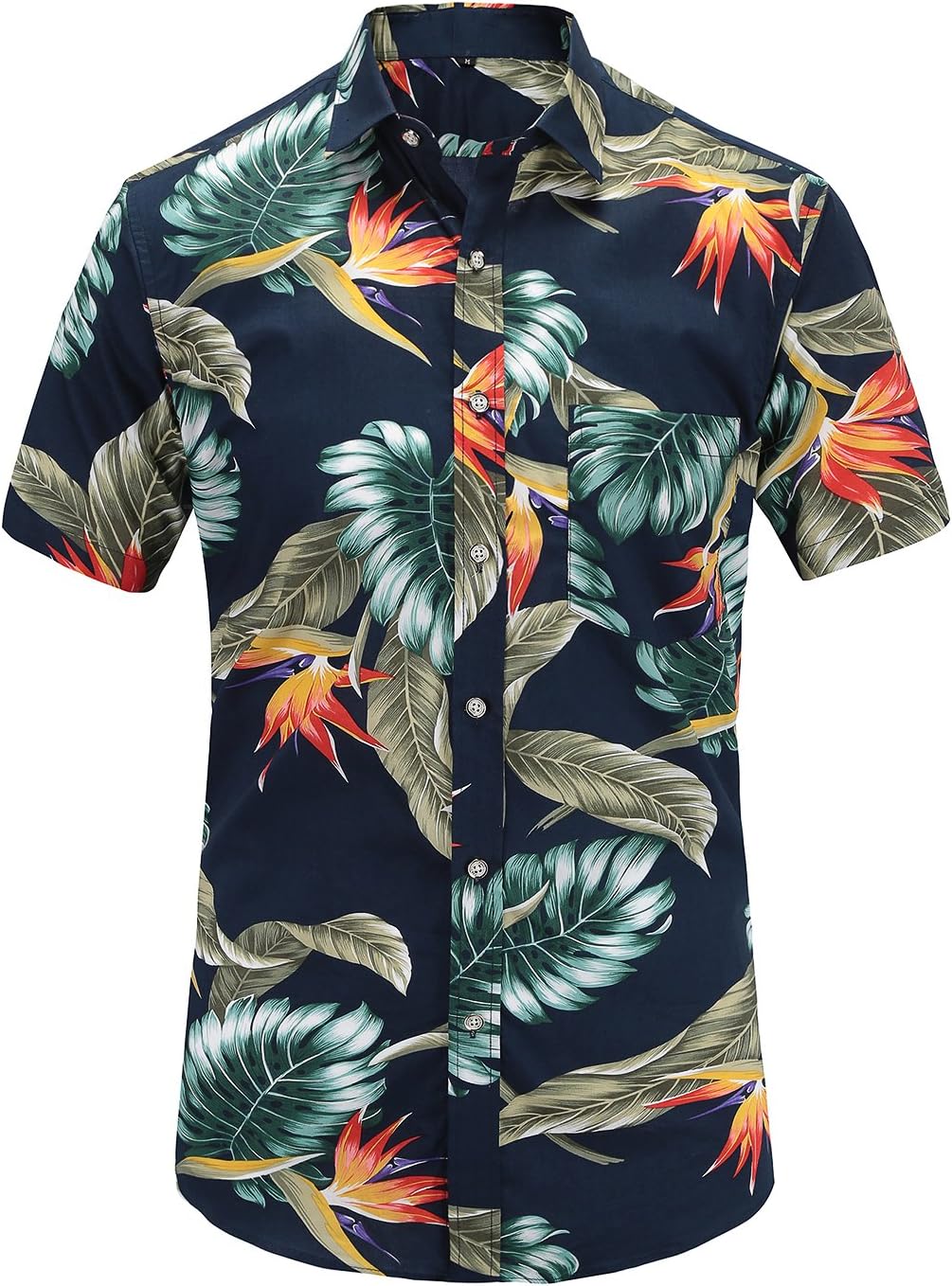 Thumbnail 6 de JEETOO Chemise hawaienne Homme Ananas Été