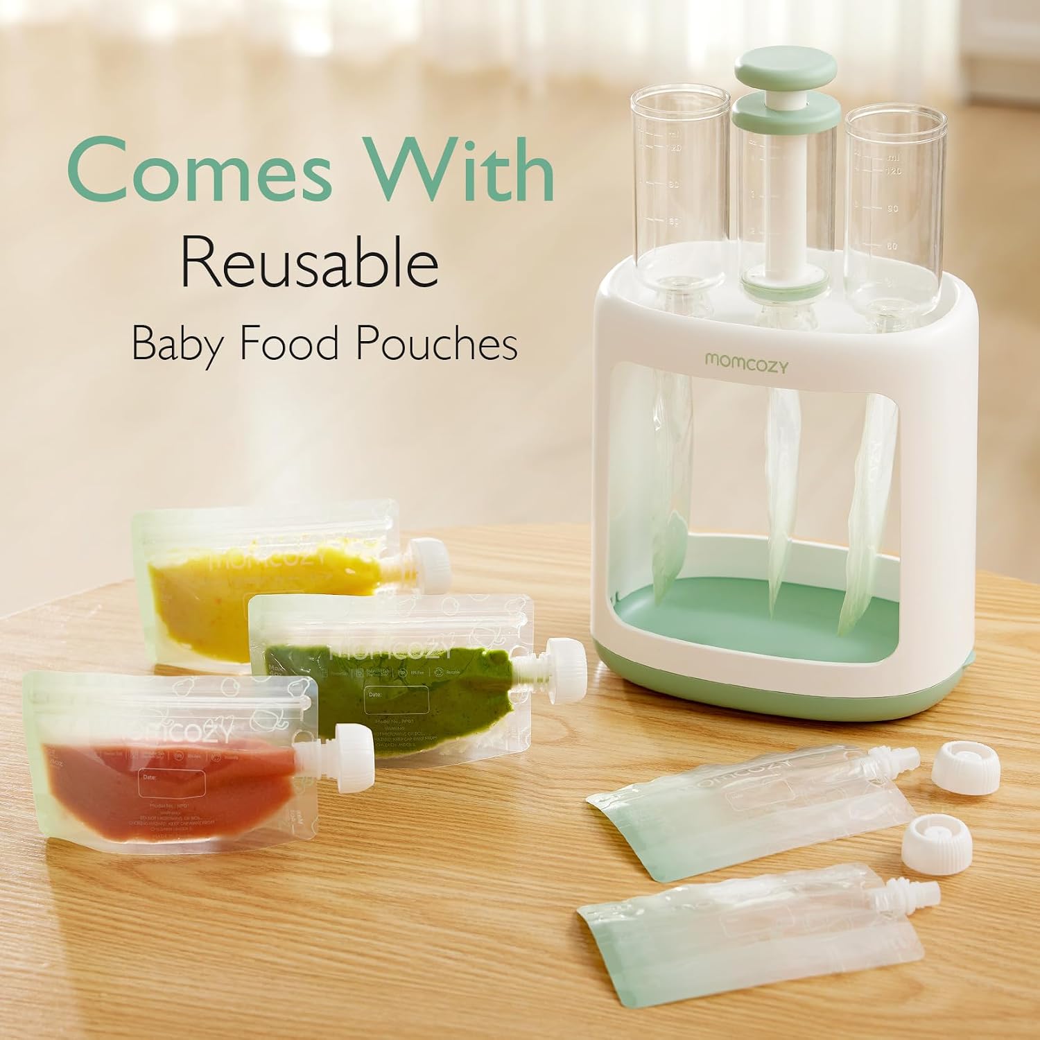 Detalle de Momcozy squeeze station for baby food