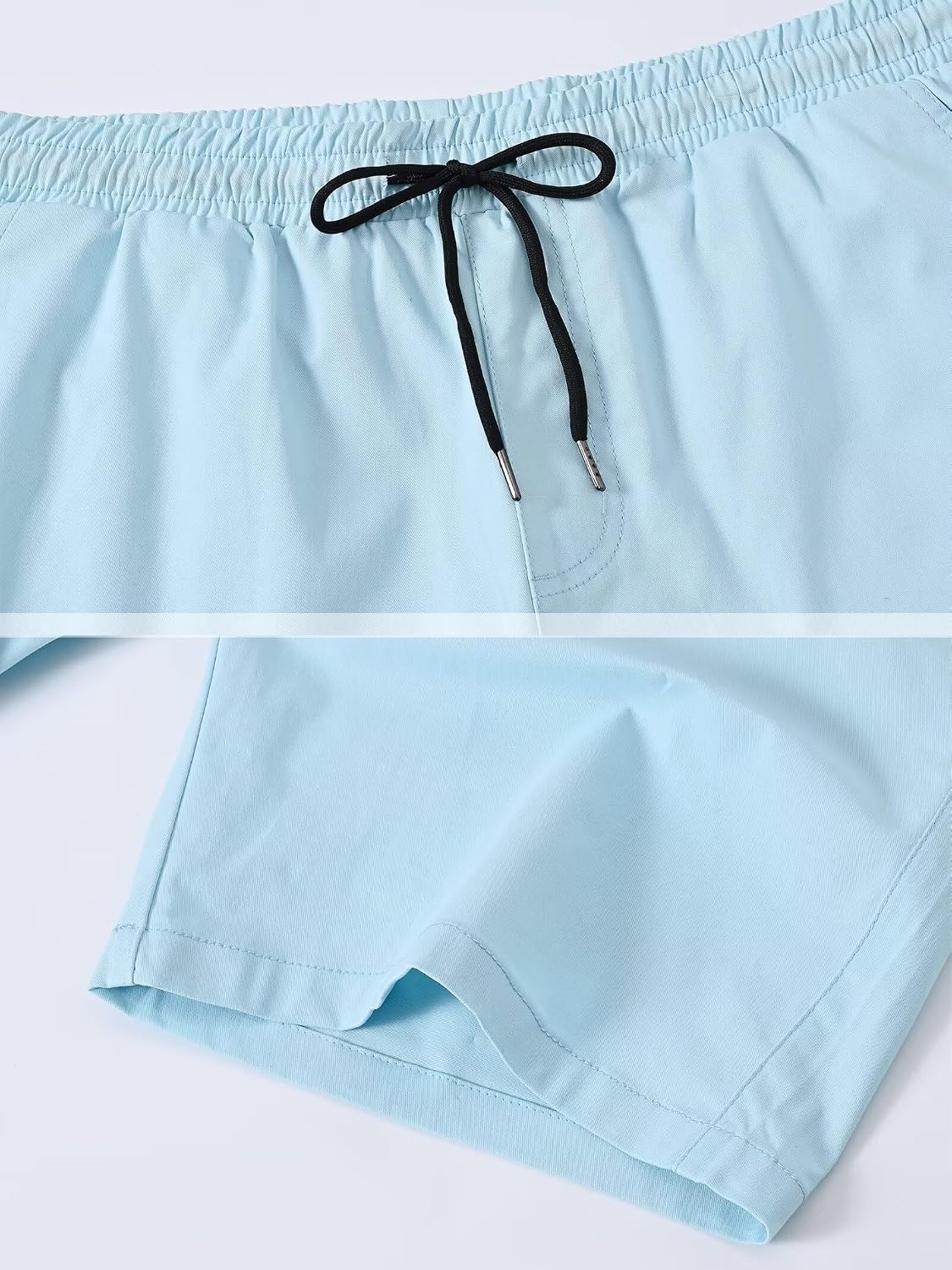 Detalle de PrimeCrest Pantaloncini Uomo Casual Estivi con Tasche Laterali: comfort e praticità per il daily wear