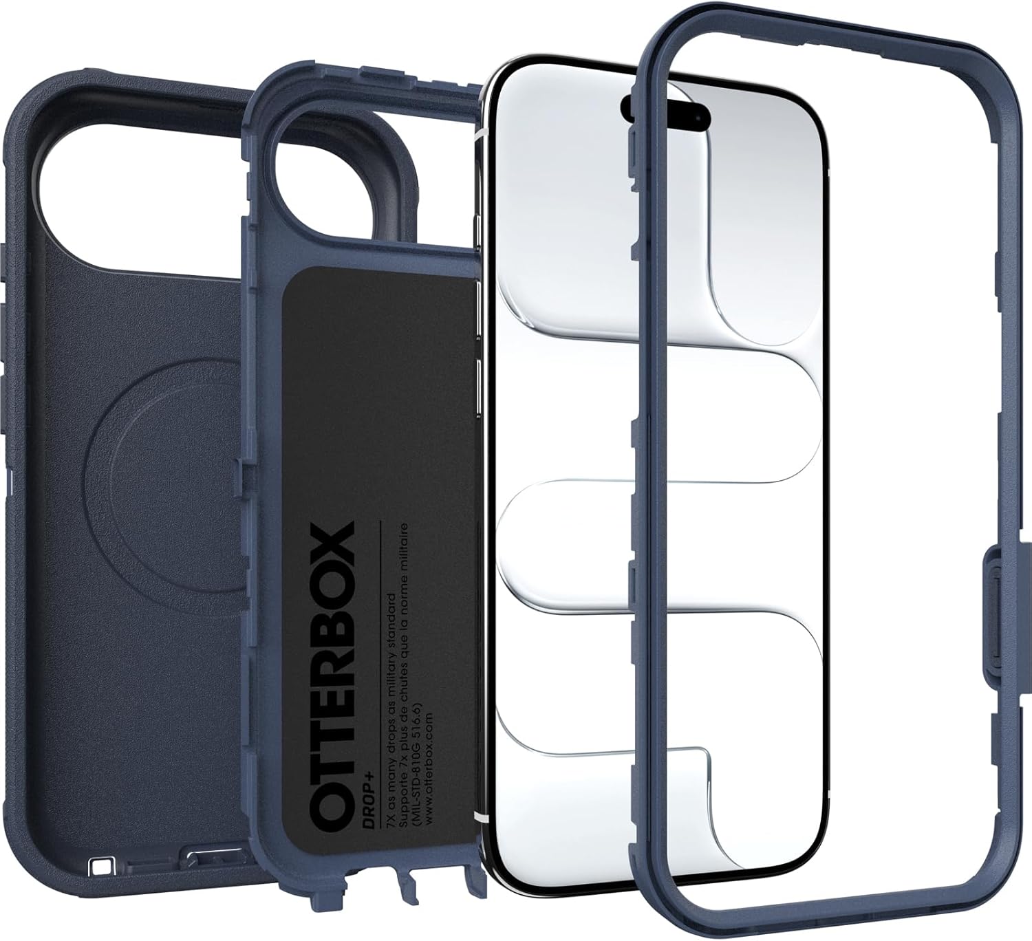 Detalle de OtterBox Defender Series Pro MagSafe cover per iPhone Air: protezione extreme e compatibilità MagSafe