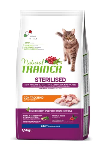 Detalle de Trainer Cibo per Gatti Sterilizzati con Salmone – 1,5 kg