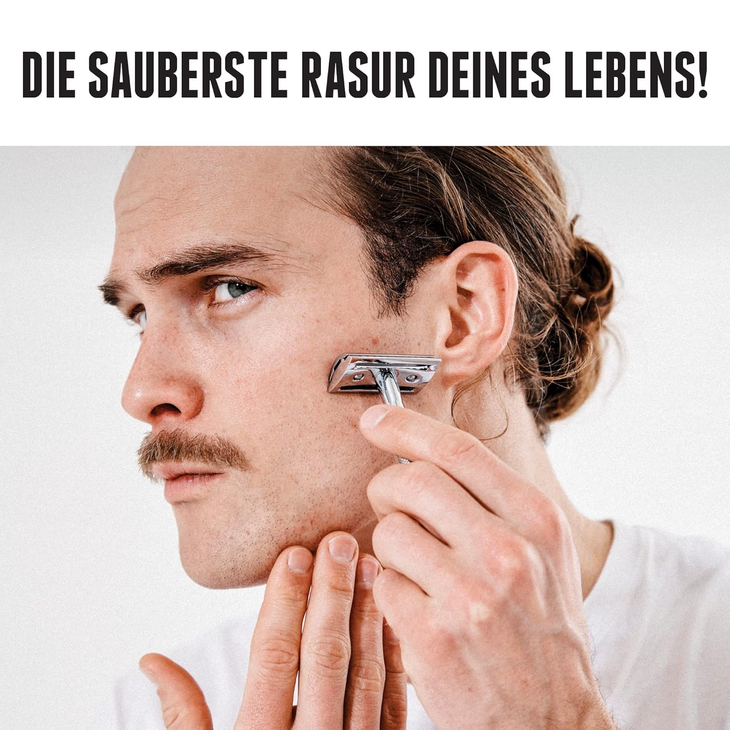 Thumbnail 2 de Brooklyn Soap Company Rasierhobel aus verchromtem Metall – präzise Nassrasur für Bart und Konturen
