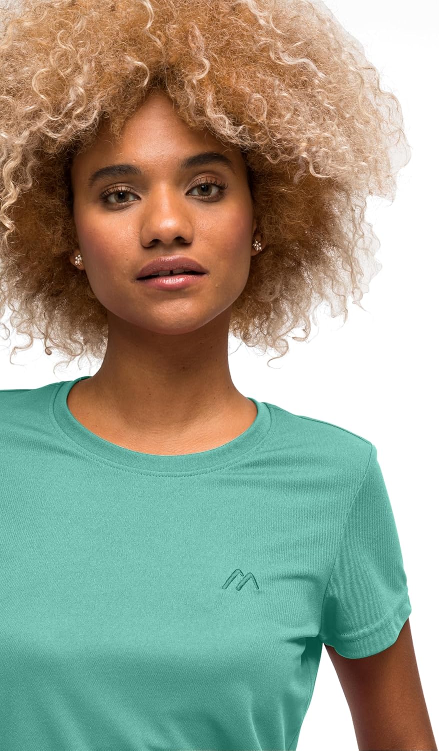 Detalle 2 de Maier Sports Waltraud T-Shirt Femme (Lot de 1) – Confort, Rapidité de séchage et durable