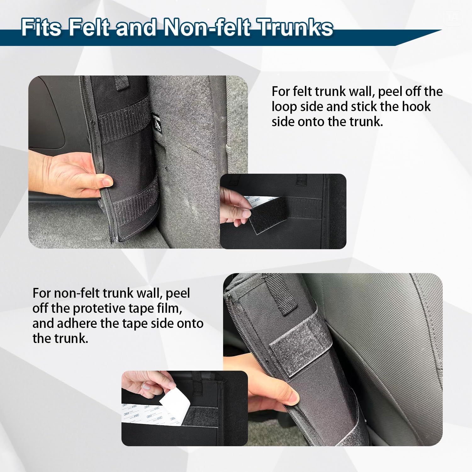 Detalle de MARKSIGN Deluxe Trunk and Backseat Organizer with Detachable Cooler Modules (for Medium/Large SUVs & RVs)