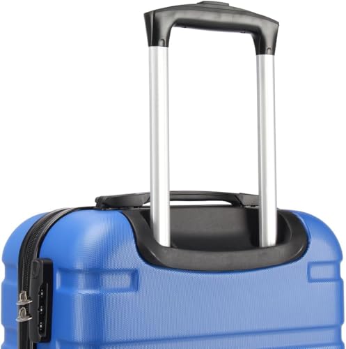 Thumbnail 8 de T-LOVENDO.ES Maleta de cabina para equipaje de mano con 4 ruedas y candado de combinación (55x40x20) azul claro