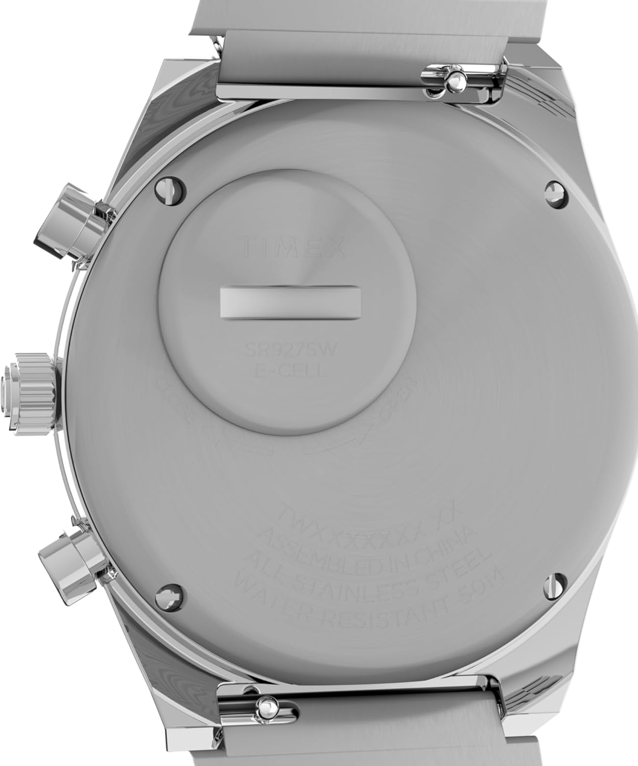 Thumbnail 3 de Timex Q Chronograph 40mm Boîtier Acier et Cuir