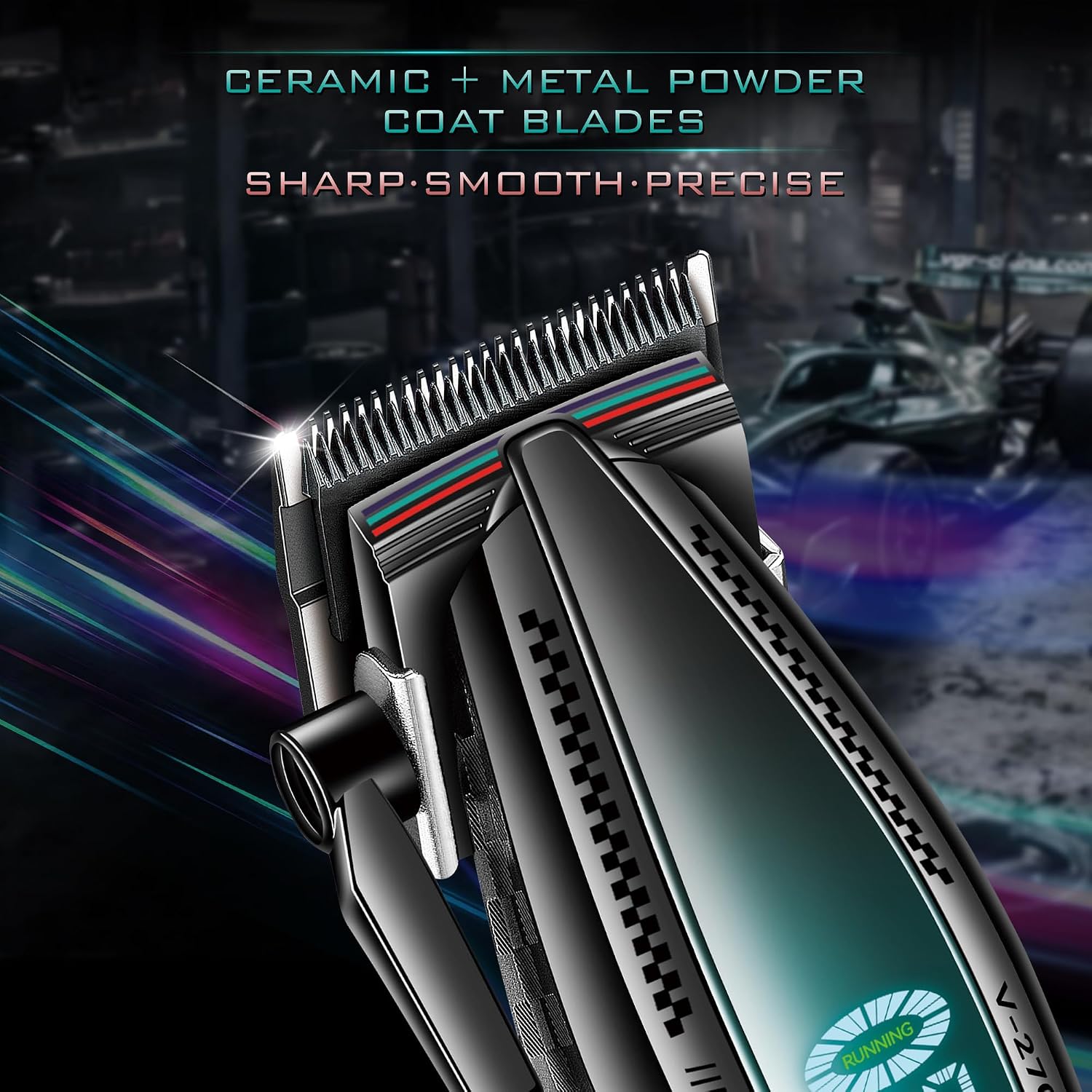 Thumbnail 2 de VGR Hair Clippers for Men: Pro Cordless USB-C Clipper with 9000 RPM, Ceramic Blade & Taper Lever