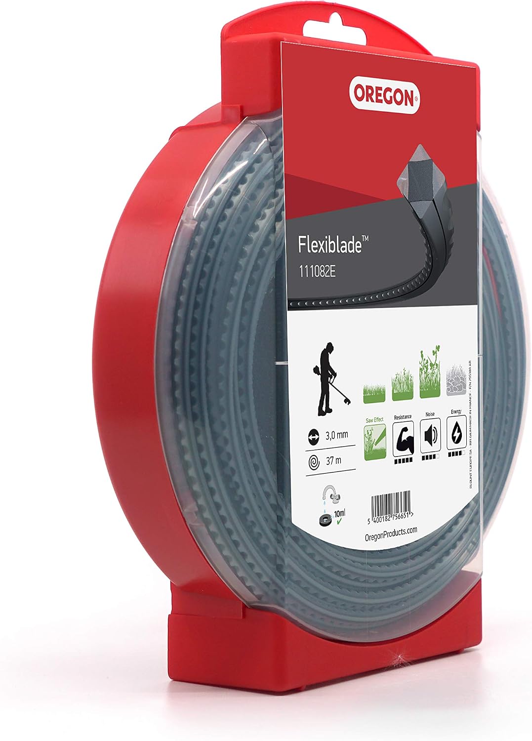 Detalle 2 de Oregon Flexiblade 111082E serrated trimmer line 3mm