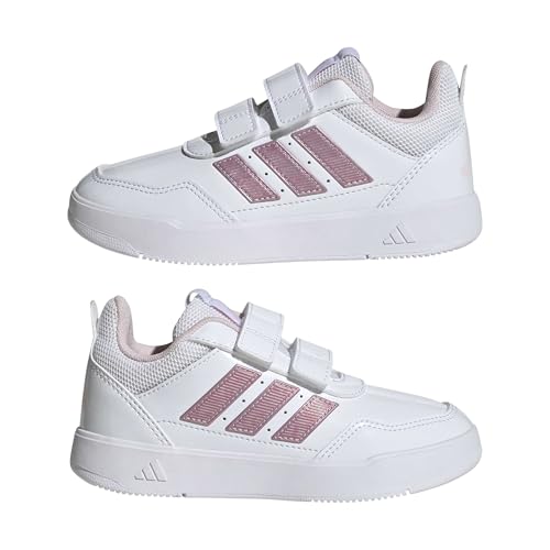 Thumbnail 7 de adidas Tensaur Sport 3.0, chaussures enfant à scratch, blanc, rose et gris