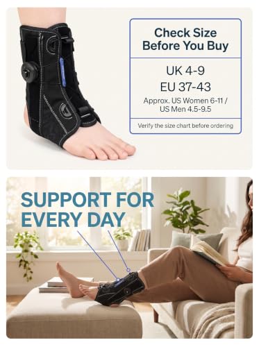 Detalle 2 de KNEEBRIGHT ABF1 Ankle Brace with Rigid Side Stabilizers