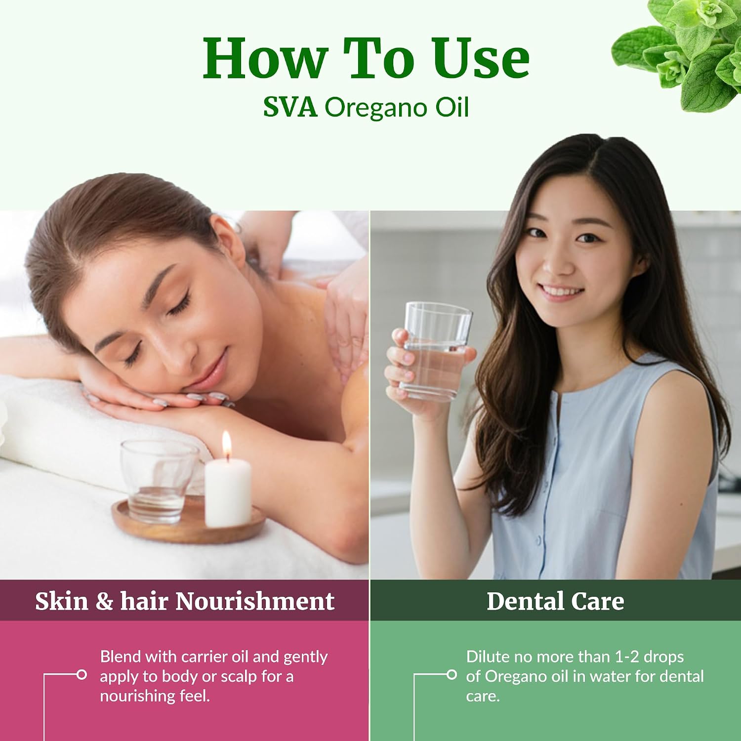 Detalle 2 de SVA Oregano Essential Oil 1 Fl Oz