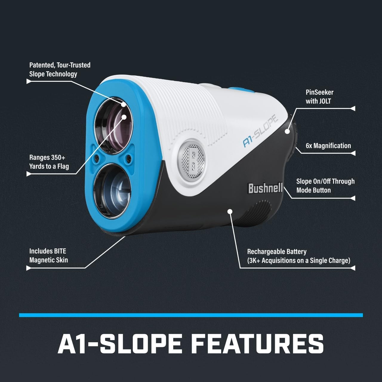 Detalle 2 de Bushnell Golf A1-Slope Laser Rangefinder