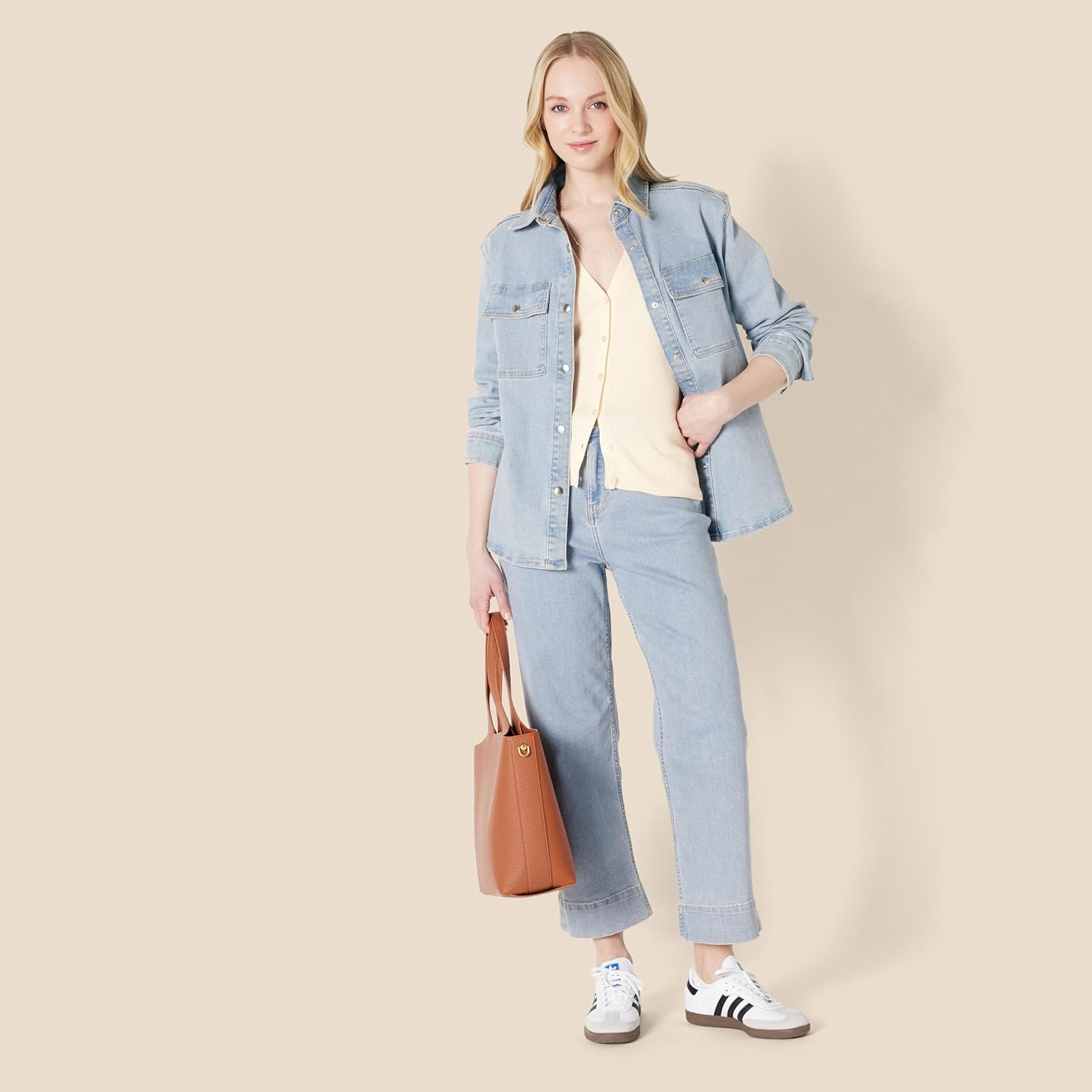 Thumbnail 4 de Amazon Essentials Damen Leichter Cardigan mit V-Ausschnitt – Übergröße erhältlich