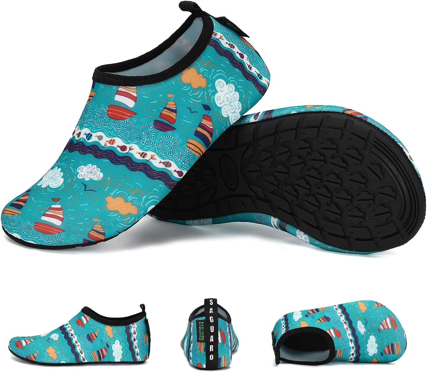 Thumbnail 6 de SAGUARO Kinder Badeschuhe (Schwimmschuhe) Schnell trocknend, rutschfeste Sohle – EU 21–35