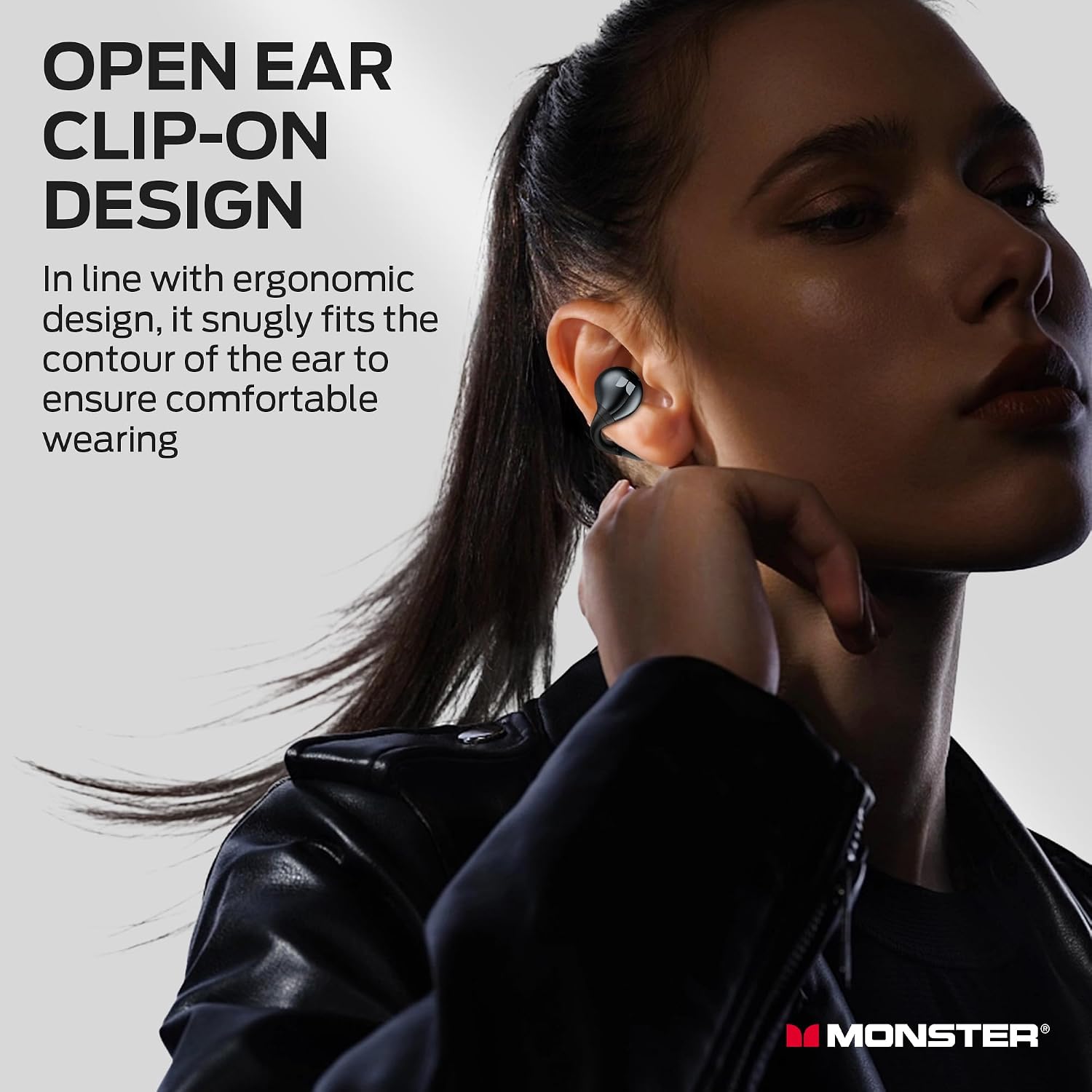 Thumbnail 6 de Monster Open Ear AC600 Headphones: Clip-On Open-Ear Wireless Quality for Active Lifestyles