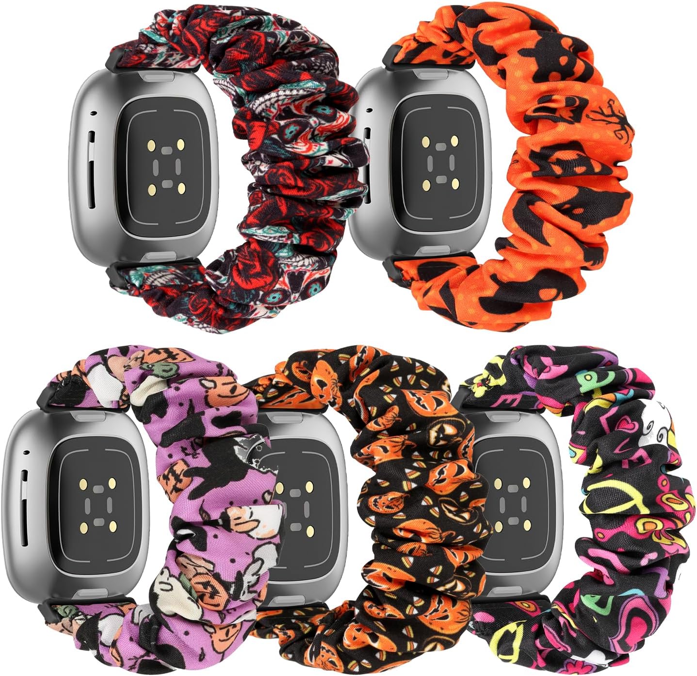 Thumbnail 6 de DKGKOO Scrunchie Strap for Fitbit Versa 4
