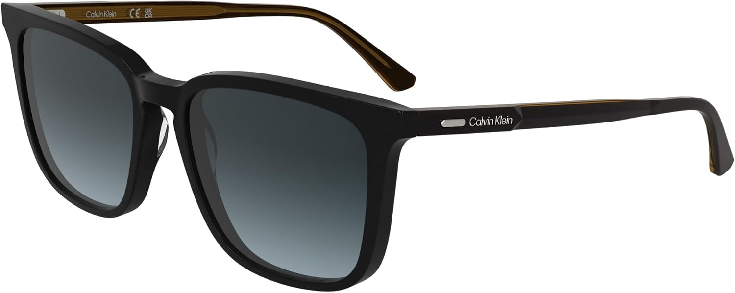Detalle 2 de Lunettes Calvin Klein CK25507S N pour homme : monture rectangulaire en acétate, RXable