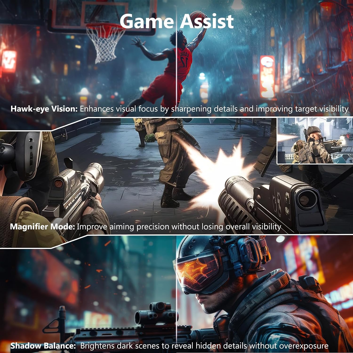 Detalle 2 de Z-Edge INFINYX QD-OLED 27 Inch Gaming Monitor review