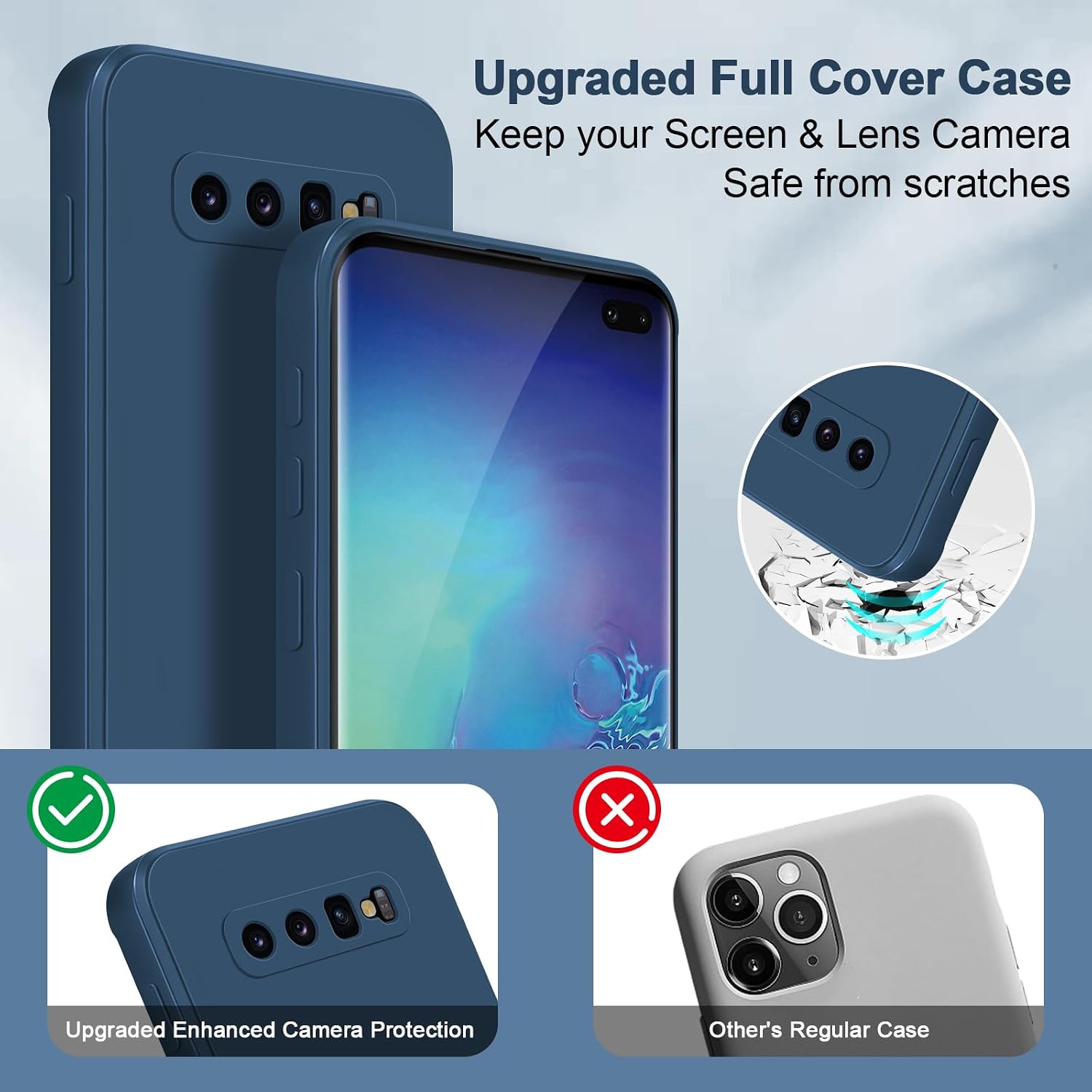 Detalle 2 de Btstring Hülle Galaxy S10 Plus 360° Schutz