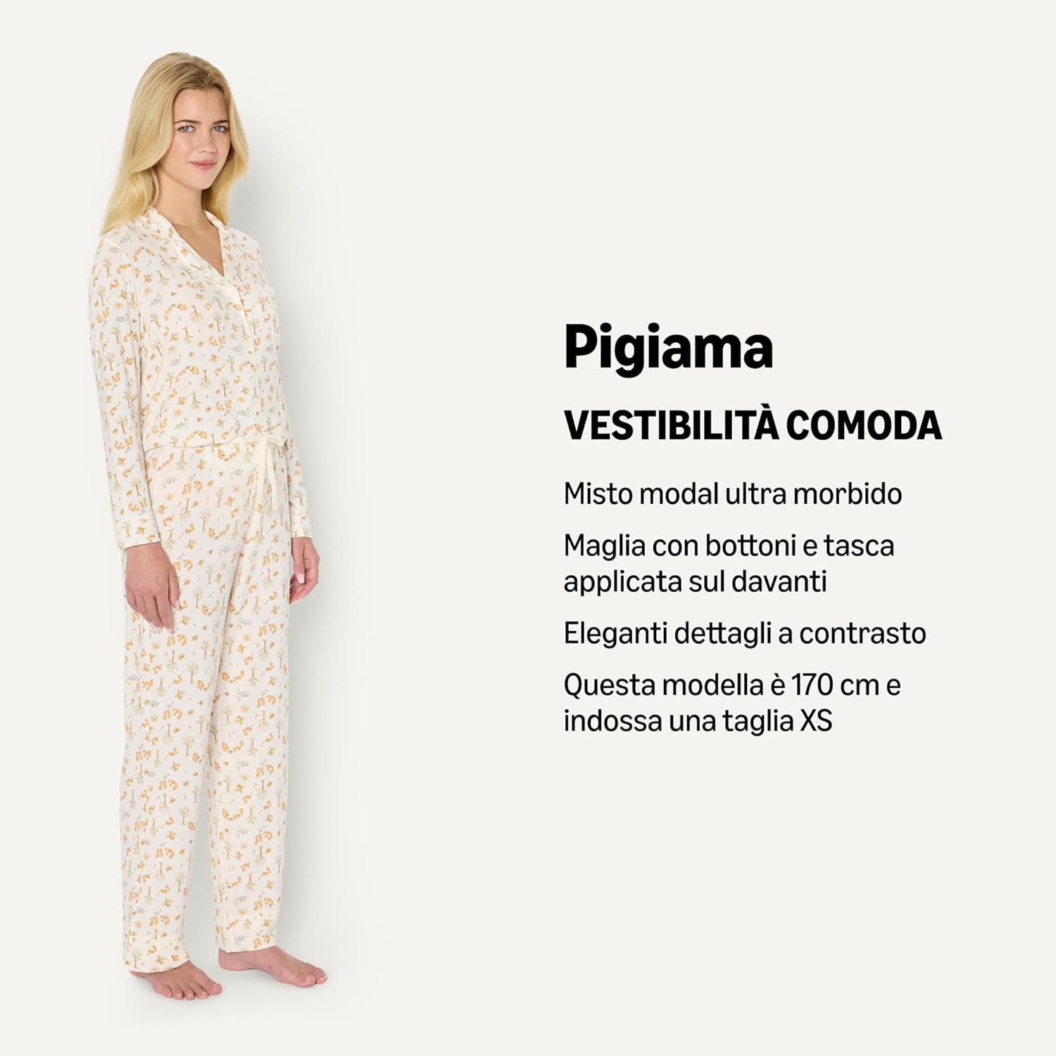 Thumbnail 1 de Pigiami con piedi attillati in cotone (unisex bimbi) Amazon Essentials x Sofia Grainge