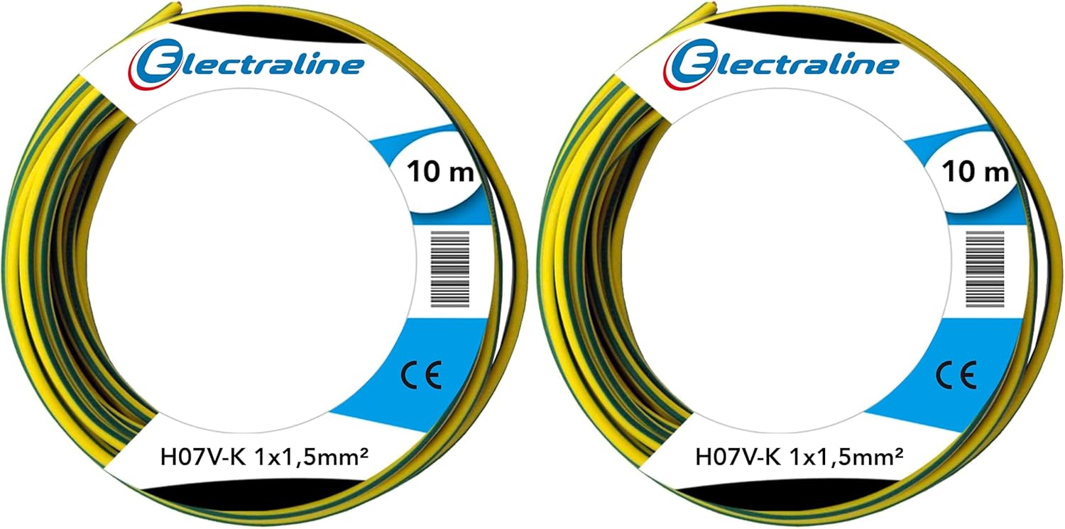 Thumbnail 2 de Electraline 15071 H07V-K 1x1,5 mm 10 m negro
