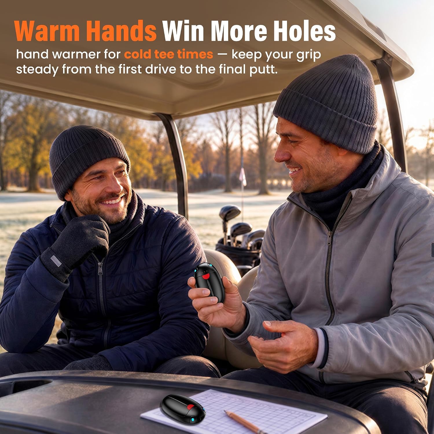 Detalle 2 de HAWANA TT-05 Rechargeable Hand Warmers, 2-Pack with 3 Heat Settings