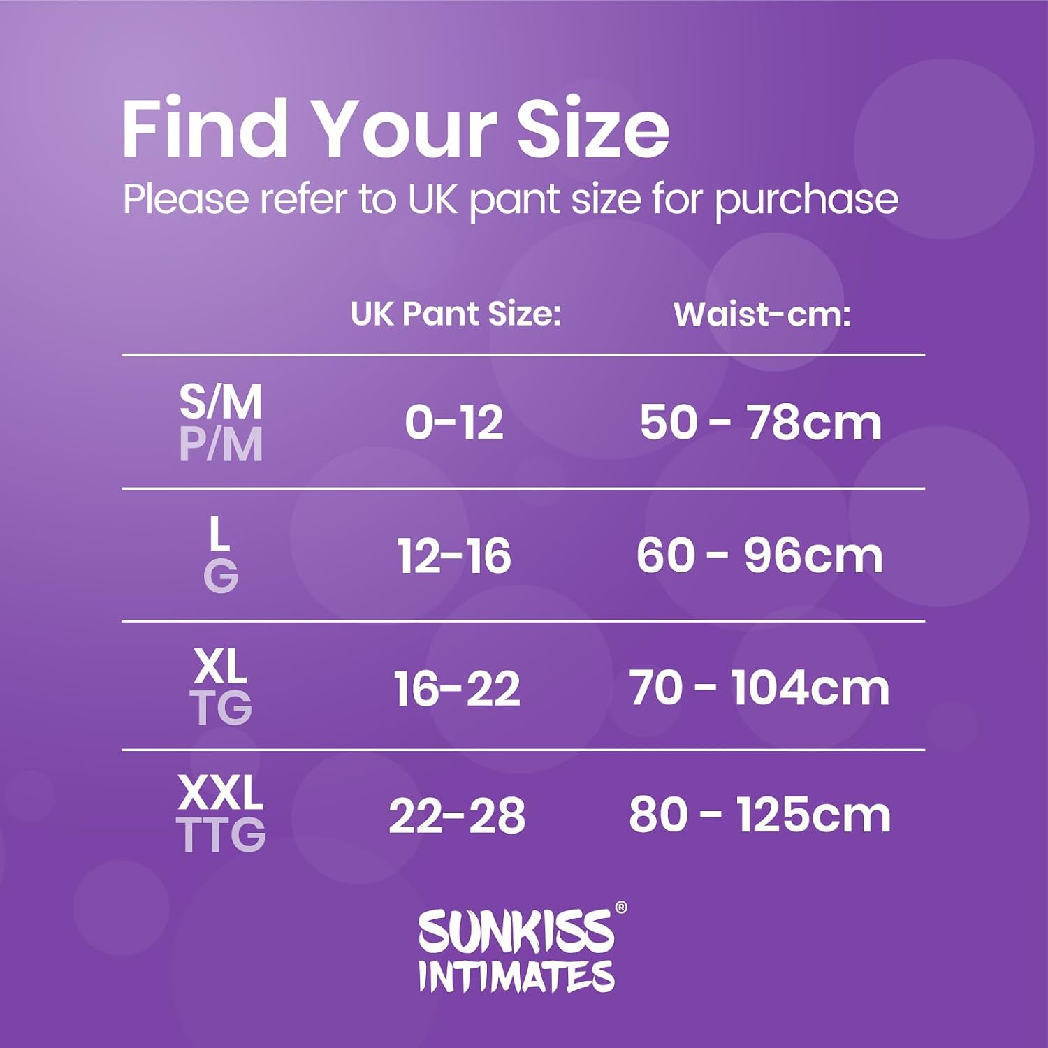Thumbnail 4 de SUNKISS INTIMATES Disposable Period Pants for Women – Heavy Flow, Unscented, Black, XL (10 Count)