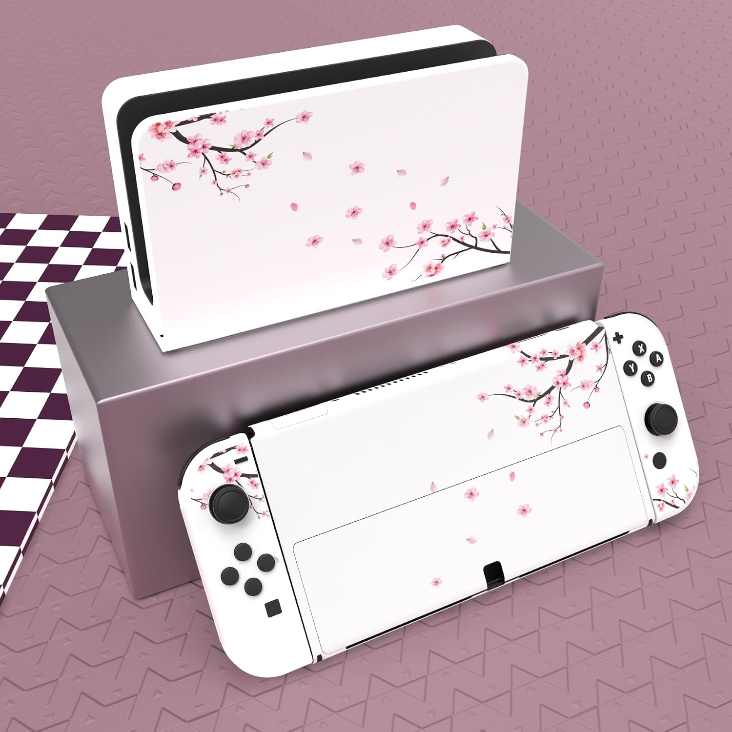 Detalle 2 de playvital Full Set protective skins for Nintendo Switch OLED