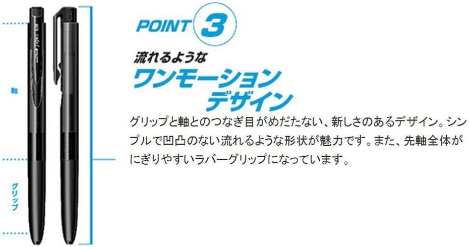 Detalle 1 de 三菱鉛筆 シグノRT1 UMN15505.64 ゲルインクボールペン 0.5mm ブルーブラック 10本入