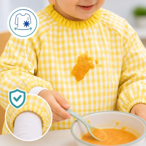 Detalle de Babi Escolar HOMYBABY para guardería y colegio (0-1 años, 80 cm) – Unisex, cómodo y fácil de poner