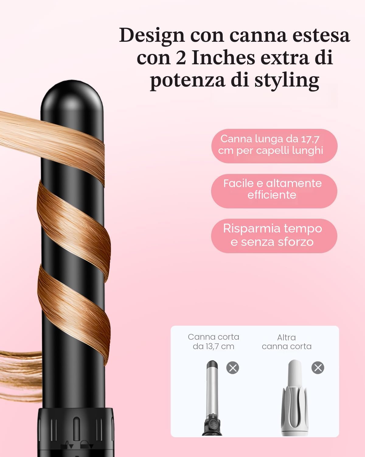 Detalle de BESTOPE PRO 6-in-1 set per capelli 10–32 mm 🎀