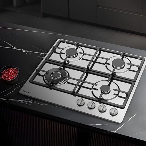 Thumbnail 8 de Hisense GM663XHFSI: Piano cottura a gas 60 cm con 4 fuochi e bruciatore wok a doppia corona