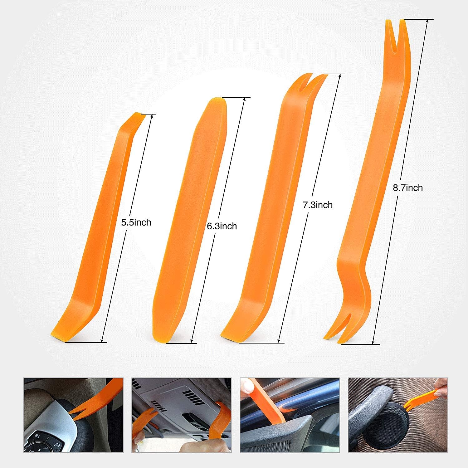 Thumbnail 5 de GOOACC 240PCS Bumper Retainer Clips