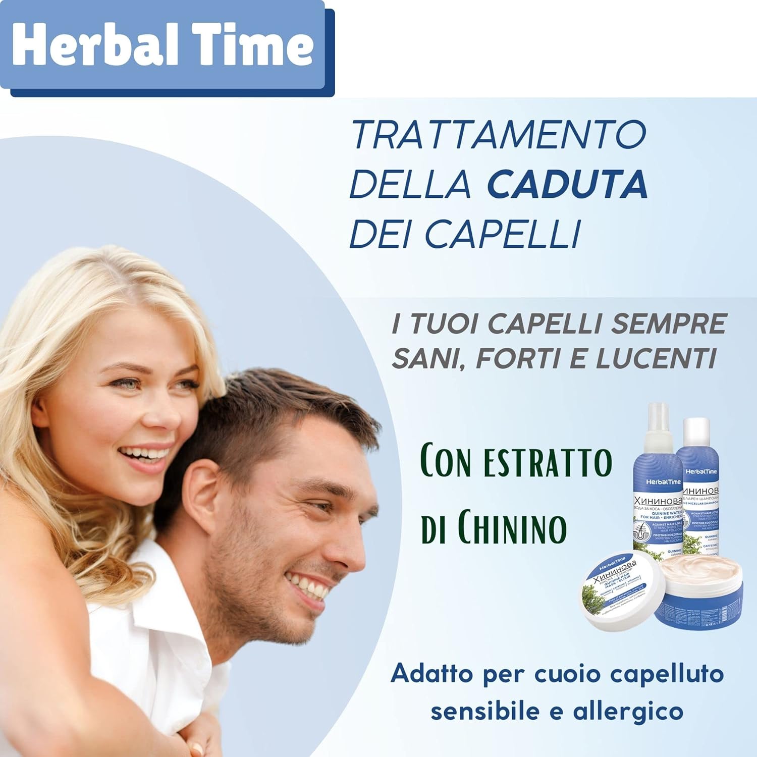 Thumbnail 3 de Herbal Time Shampoo anticaduta 200 ml per donna e uomo